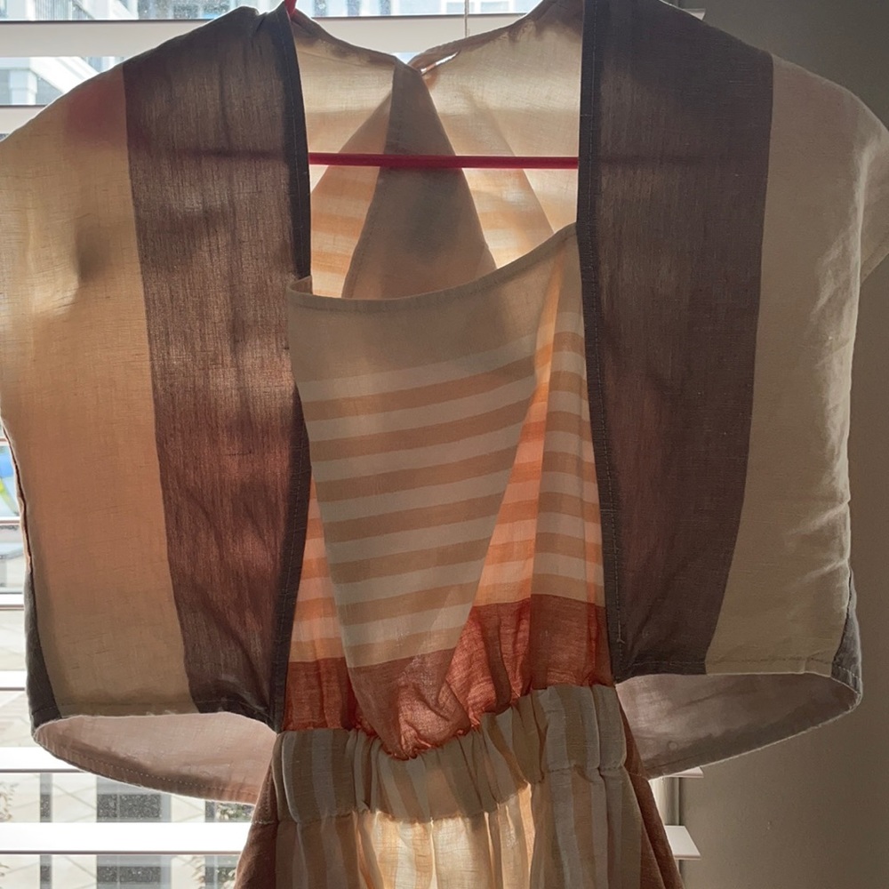 Anthropologie romper/jumper open back worn once